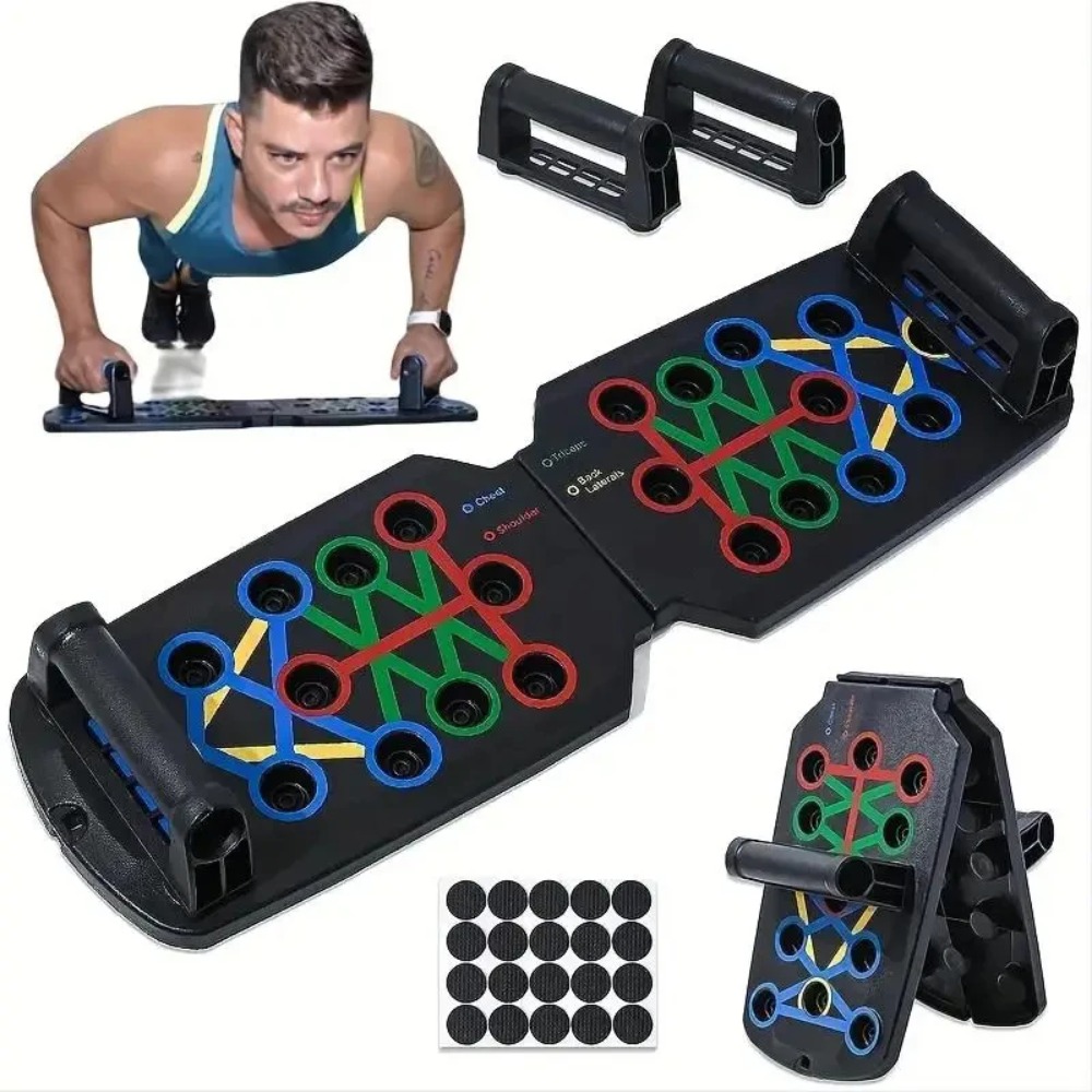Push Up Board Foldable Multi Function - Set Papan Latihan Push-up Multifungsi Portabel