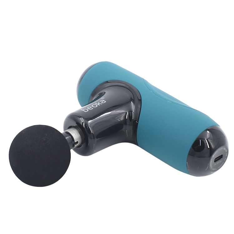 Electric Massage Gun Deep Tissue - Pistol Pijat Elektrik Mini Portabel Hitam,