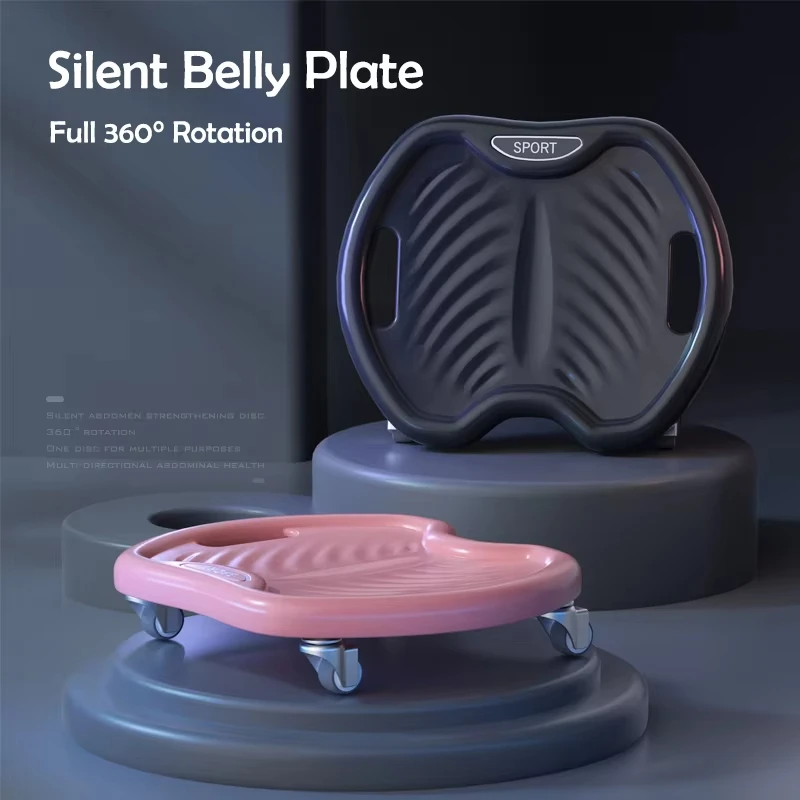 Ab Roller Wheel With Elbow Support - Alat Latihan Otot Perut dengan Roda,