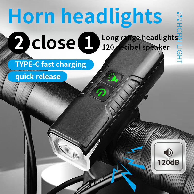 Rechargeable Bicycle Headlight 1000 Lumen - Lampu Depan Sepeda ESLNF 1000 Lumens