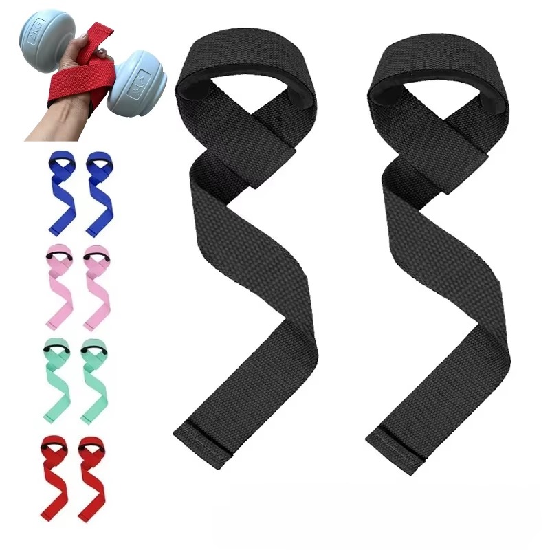 Wrist Wraps Weightlifting Support - Tali Pengangkat Beban yang Dapat Disesuaikan,