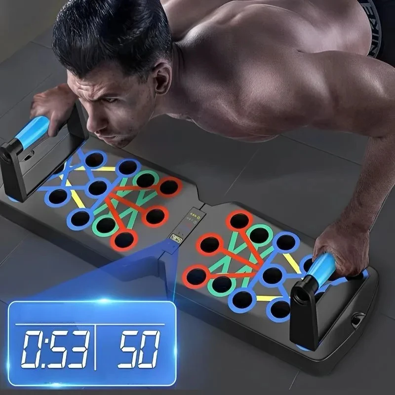 Push Up Board Foldable Multi Function - Set Papan Push-Up Portabel Multifungsi Push-Up