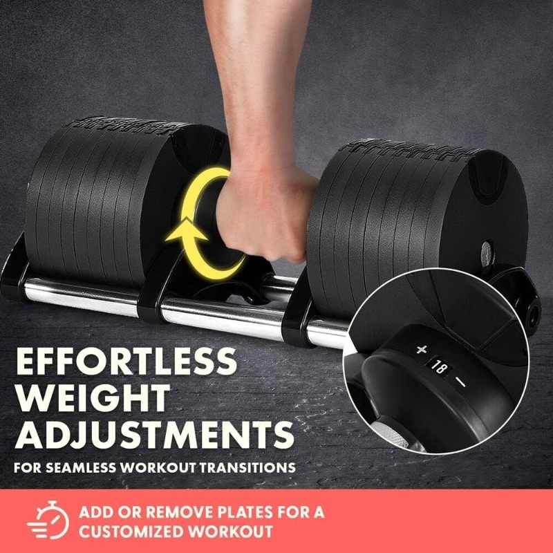 Peralatan Kebugaran Besar Set  - Adjustable Dumbbell Pair 40Kg ulasan dan harga
