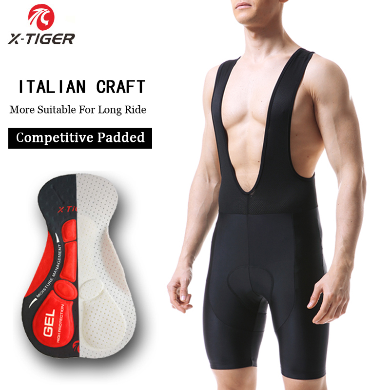 X-TIGER bersepeda, celana pend - Padded Cycling Shorts 5D Gel ulasan dan harga
