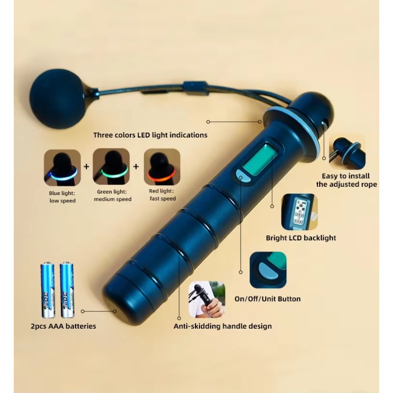 Tali Lompat Digital Nirkabel E - Smart Jump Rope Digital Counter ulasan dan harga