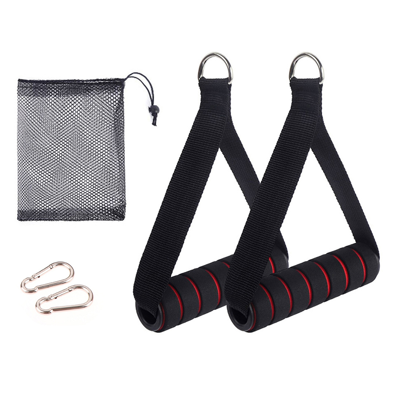【F】Pegangan Mesin Kabel Heavy  - Resistance Bands Set With Handles ulasan dan harga