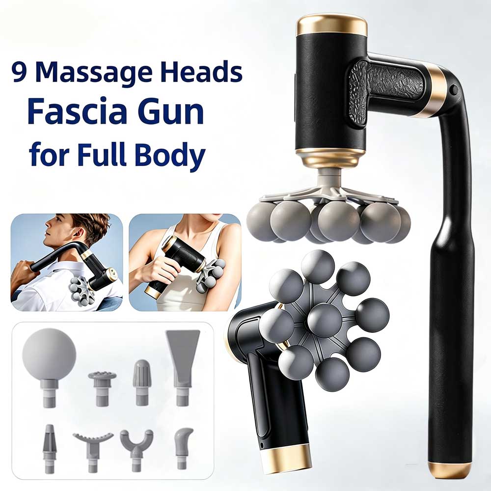 Pistol Pijat Fascia 2-in-1 Gag - Electric Massage Gun Deep Tissue ulasan dan harga