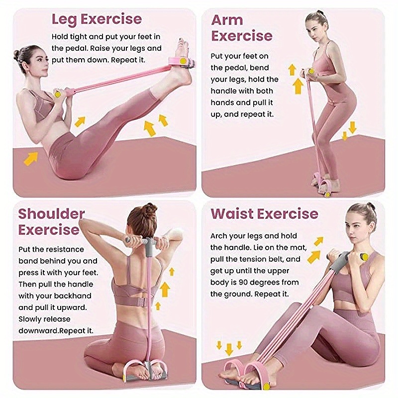 Set Resistance Band Multi-Fung - Resistance Bands Set With Handles ulasan dan harga