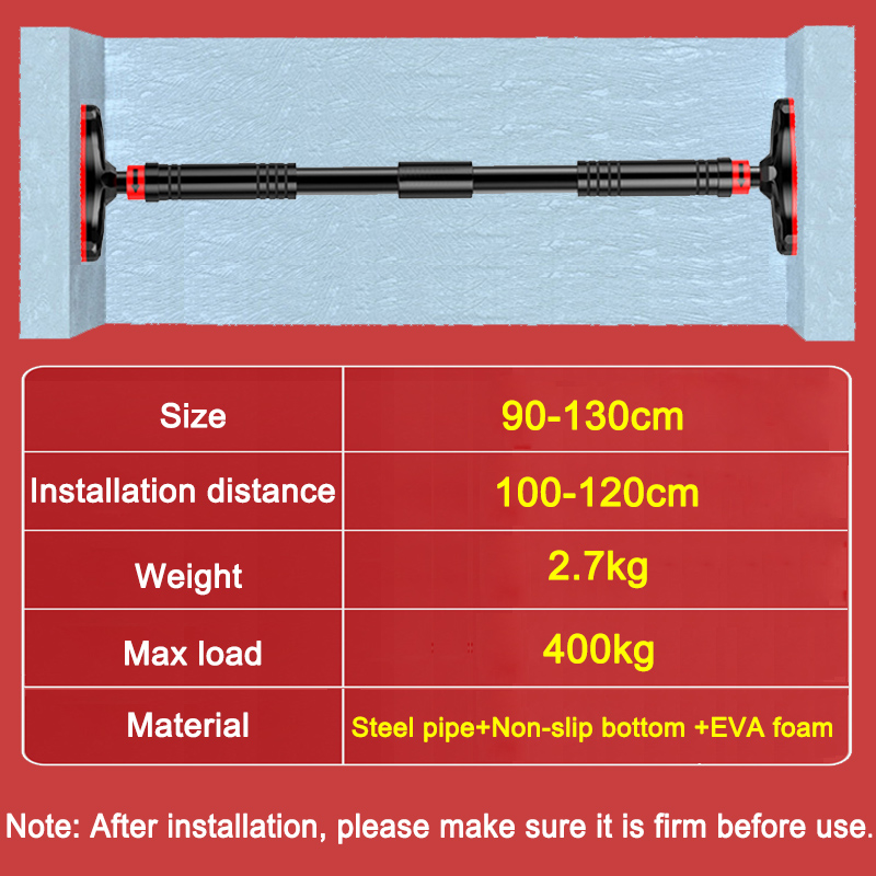 Bar Pull Up yang Dapat Disesua - Door Pull Up Bar No Screw ulasan dan harga