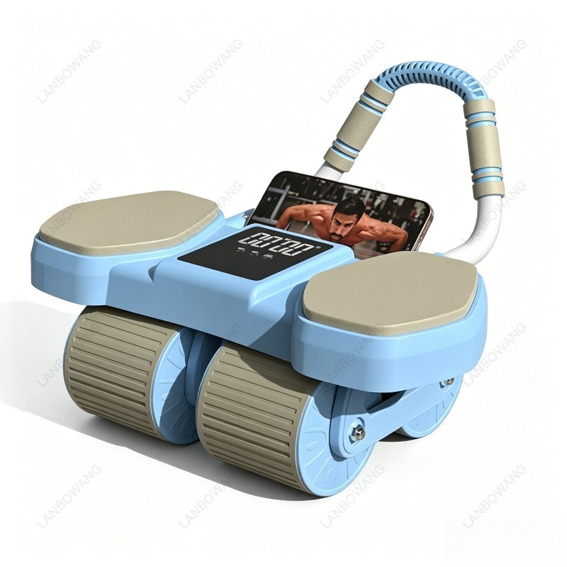 Alat Olahraga Perut Smart 4 Wh - Ab Roller Wheel With Elbow Support ulasan dan harga