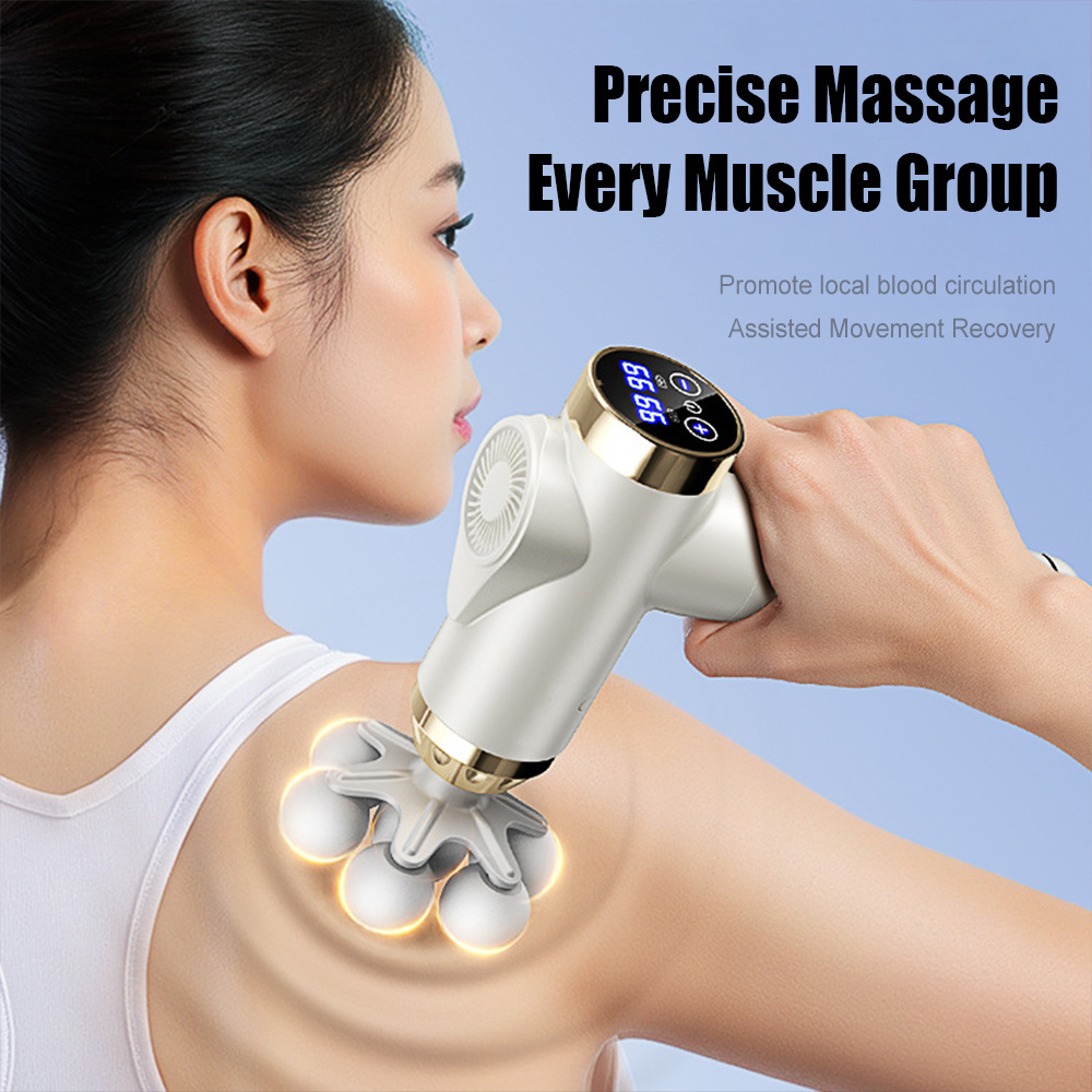 Alat Pijat Fascia Elektrik Pro - Electric Massage Gun Deep Tissue ulasan dan harga